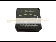 Low Latency Push To Talk 9W 2500MHZ COFDM Transceiver RS232