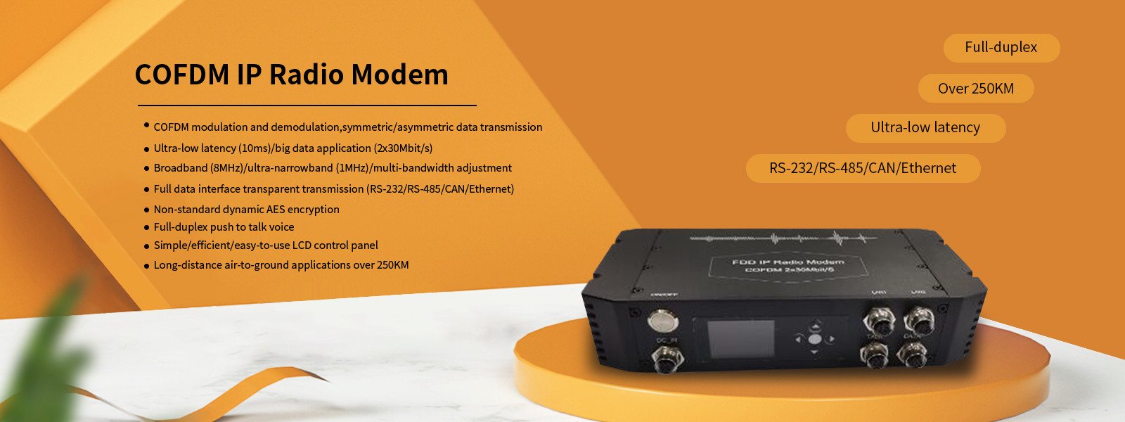 quality COFDM Video Transmitter factory