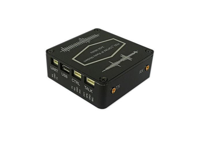 Full Duplex UAV Data Link Mini Size Bi - Directional Audio Push To Talk UGV System