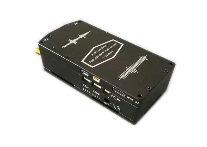 Low Latency Cofdm Video Transmitter Bi Directional Audio Small Volume RJ45