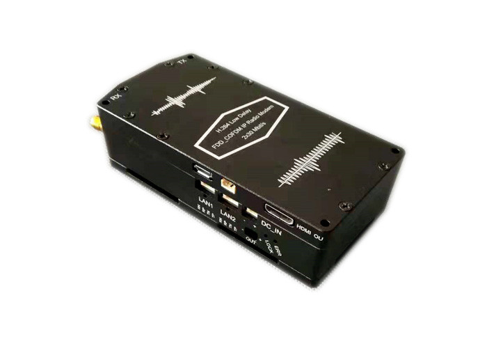 4MHz 2K H.264 Cofdm Transceiver Two Way Audio Push To Talk
