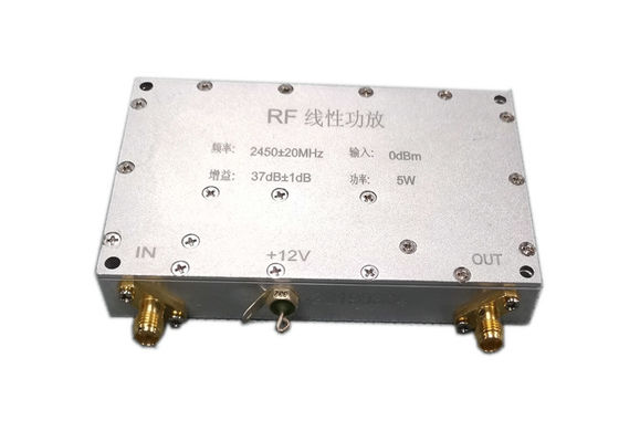 5Watt output power RF Linear power amplifier SMA connector